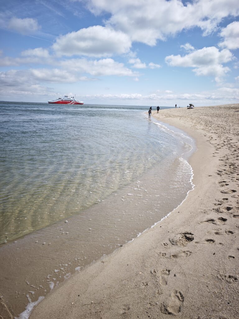Ellenbogen Sylt - der weite Sandstrand ist hier besonders schön